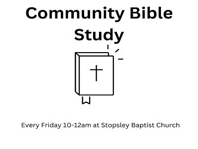 Community Bible Study (CBS) every Friday