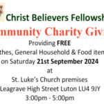 Community Charity Giving day