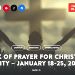 Week of Prayer for Christian Unity event 18th January