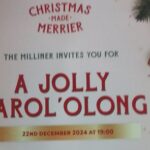 Runfold Christians and GP Ministries present Community Carols at the Jolly Milliner Pub. 22nd December