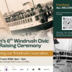 6th Windrush Civic Flag Raising Ceremony. 21st June