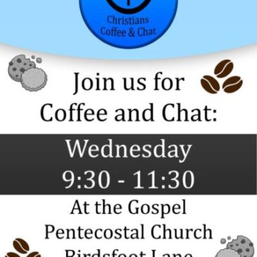 Coffee and chat with Runfold Christians every Wednesday
