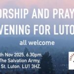 Worship and Prayer evening 16th November