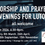 Worship and Prayer evening 18th January