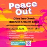 PeaceOut health and therapy event 31st August
