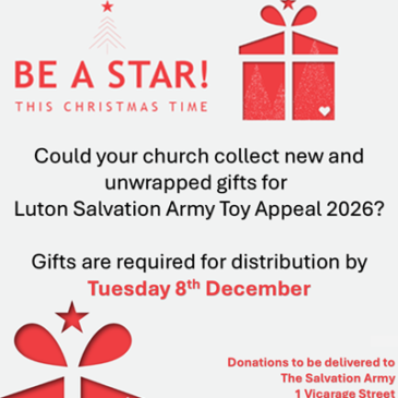 Salvation Army Christmas Toys Appeal